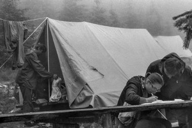 1989.08 Obóz Ogólnopolsk - Polana Rogoźniczańska fot. K. Hancbach