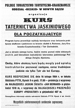 Plakat kursowy 1984